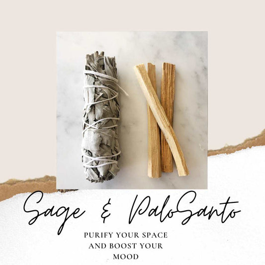 Sage & Palo Santo set